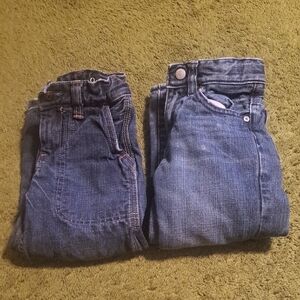 Baby Gap Boys Set Of 2 Lined Jeans 3t.